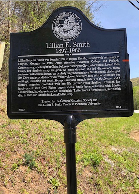 Piedmont University Installs Historical Marker At Lillian E Smith 